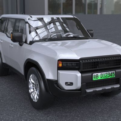 2024款丰田普拉多越野车汽车