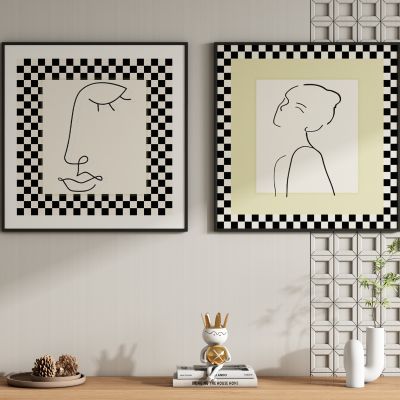 现代装饰画挂画