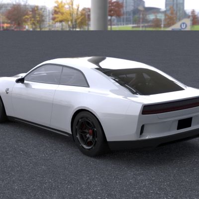 2024款道奇电车跑车汽车