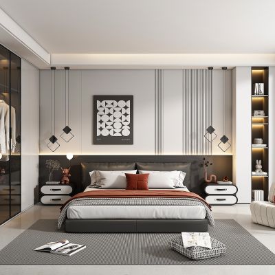 现代卧室
