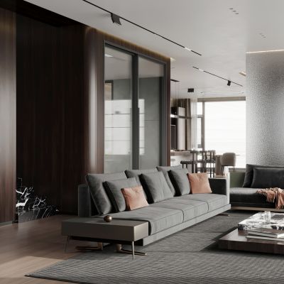 现代轻奢客餐厅