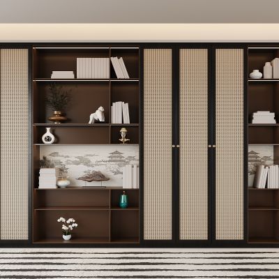 现代书柜 书籍 展示柜 开放式书柜