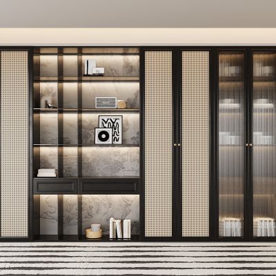 现代书柜 书籍 展示柜 开放式书柜