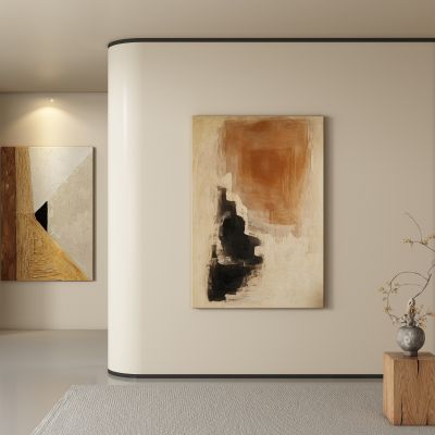 侘寂风装饰画挂画