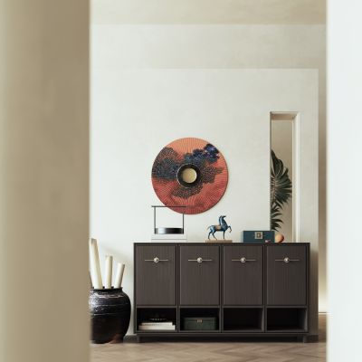 中古风卧室_装饰柜_摆件_装饰品_陶瓷_书本22444