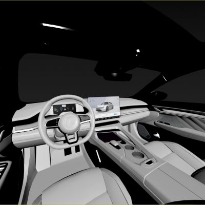 2023款极氪001汽车新能源电车