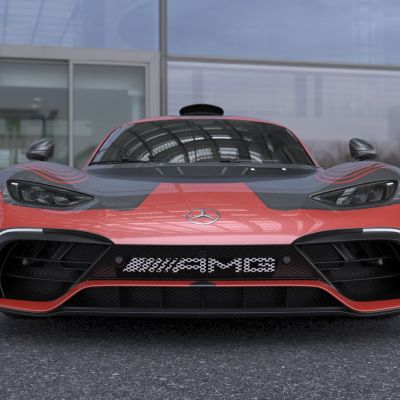 2021款奔驰梅赛德斯AMGOne汽车跑车超跑