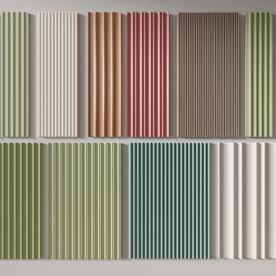 现代护墙板 格栅板 长城板 波浪板 墙饰板 木饰面 护墙板 长虹板 现代