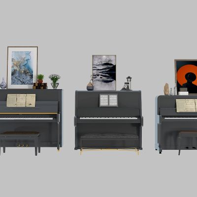 新中式钢琴组合