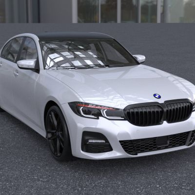 2020款宝马3系g20330i汽车轿车