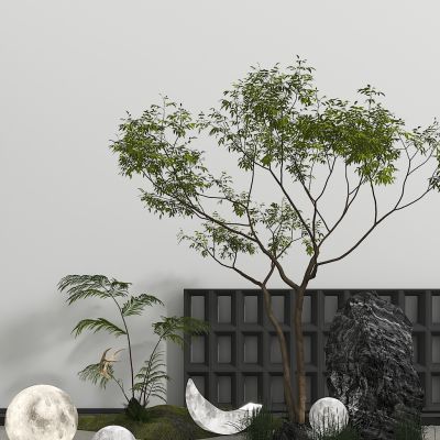 植物小品，月牙灯 月球灯 氛围灯