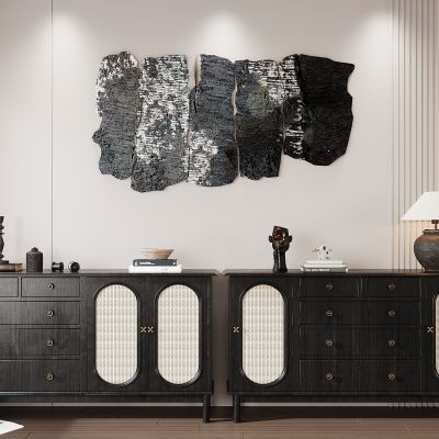 中古风玄关柜 边柜 装饰柜 摆件 饰品