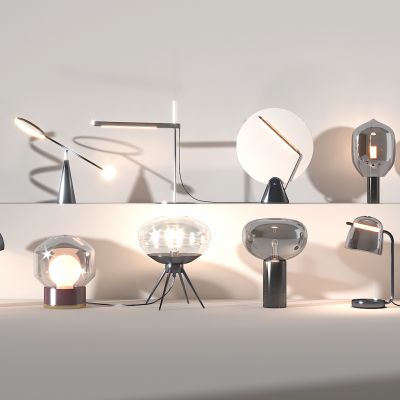 现代台灯组合