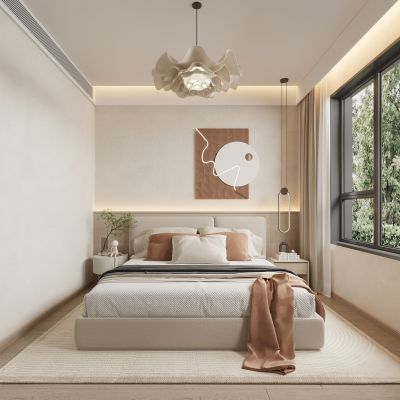 现代卧室