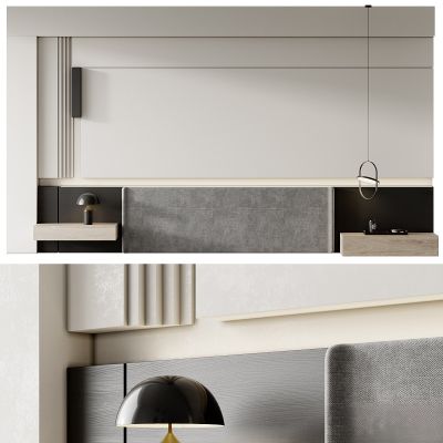 现代背景墙饰,软包