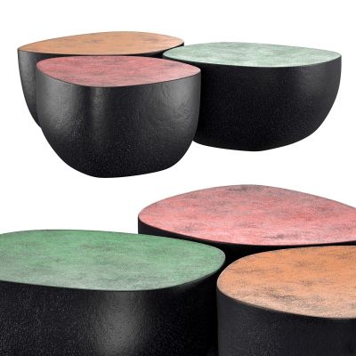 现代茶几,圆几,边几