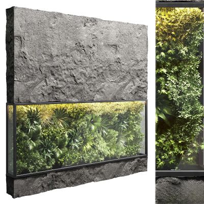 现代垂吊和墙面