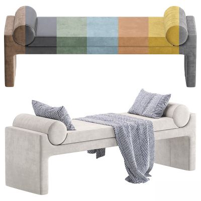 现代长凳，长椅