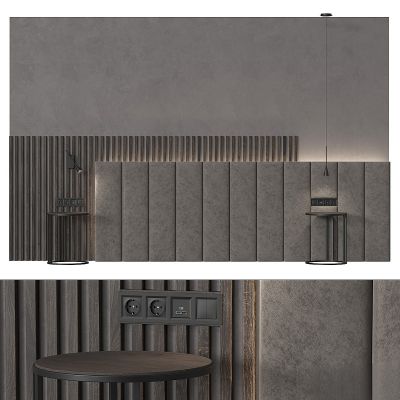 现代背景墙饰,软包