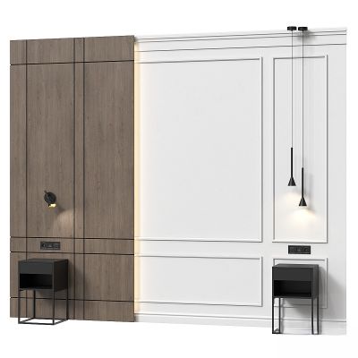 现代背景墙饰,软包