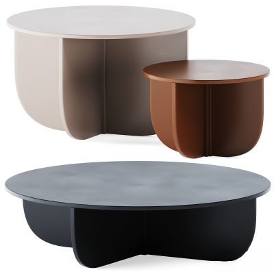 现代茶几,圆几,边几