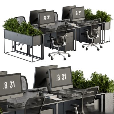 现代办公桌,办公椅,会议桌