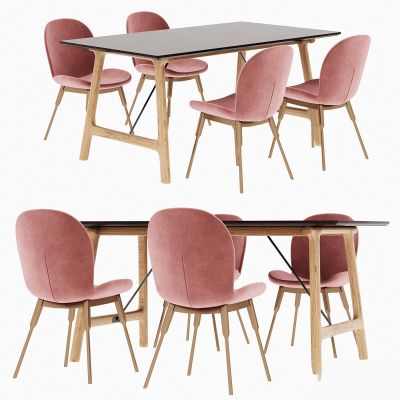 现代餐桌椅