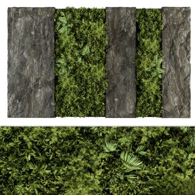 现代垂吊和墙面