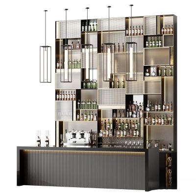 现代吧台,收银台