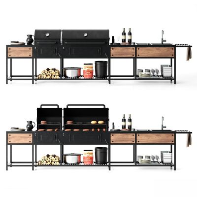 现代厨房器具食品