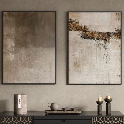 侘寂风装饰画挂画