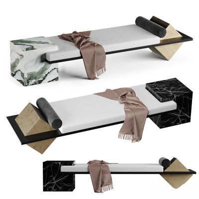 现代长凳，长椅