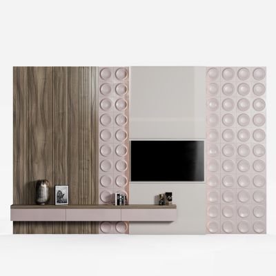 现代背景墙饰,软包