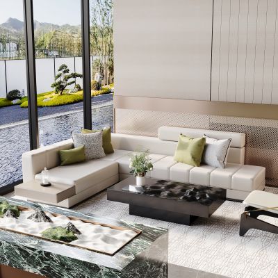 现代售楼处接待大厅