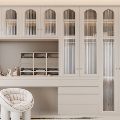 现代衣柜 开放式衣柜