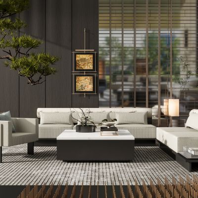 现代售楼处接待大厅