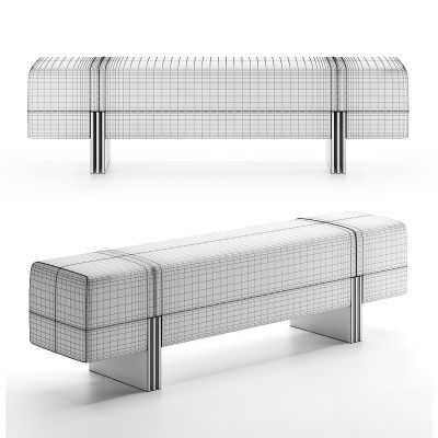 现代长凳，长椅