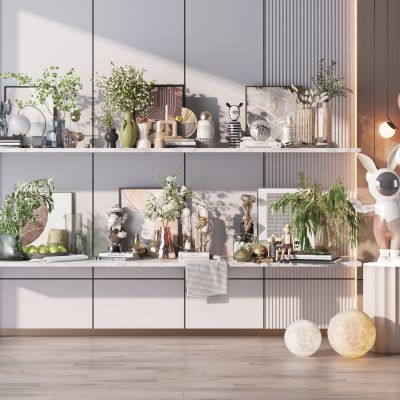 现代装饰摆件组合