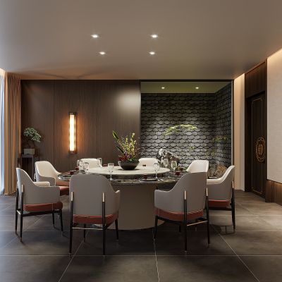 新中式酒店包厢