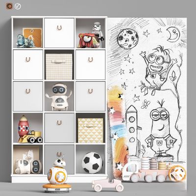 现代装饰柜,装饰架