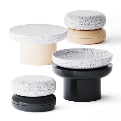 现代茶几,圆几,边几