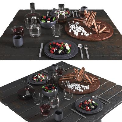 现代厨房器具食品