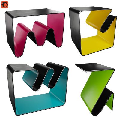 现代茶几,圆几,边几