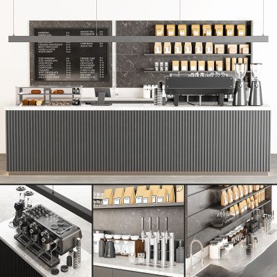 现代吧台,收银台