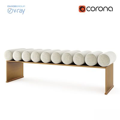 现代长凳，长椅