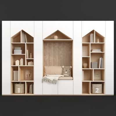 现代装饰柜,装饰架