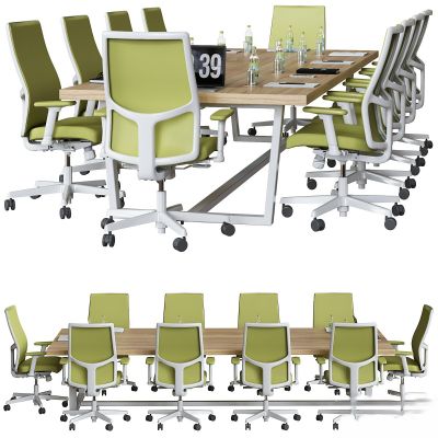 现代办公桌,办公椅,会议桌