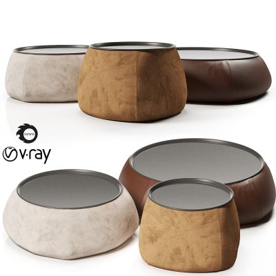 现代茶几,圆几,边几