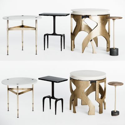现代茶几,圆几,边几