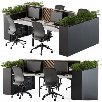 现代办公桌,办公椅,会议桌